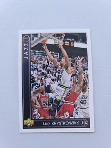 Larry Krystkowiak Utah Jazz Basketball Card 93-94 Upper Deck #68  - Picture 1 of 3