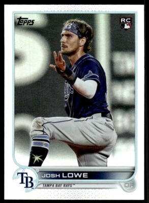 2021 TOPPS SILVER FOIL Josh Lowe Tampa Bay Rays #479 R107 - Image 1 of 2
