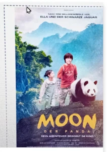 +++ 3 KINOGUTSCHEINE / KINOTICKETS FÜR "MOON, DER PANDA" +++ - Bild 1 von 3