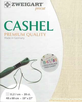 Precut Zweigart Cashel 28 count Platinum 3281/770 - Image 1 of 2