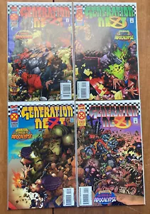Generation Next: Age of Apocalypse #1-4 1995 Lot of 4 Marvel Comics-NM - B&B - Picture 1 of 3