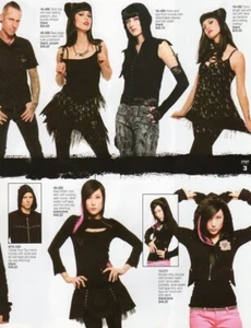 Lip Service Y2K Mall Goth Emo Black Mesh Bat Tank Top MEDIUM Hot Topic Killstar - Picture 1 of 6