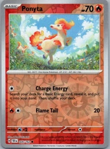 Ponyta SV05: Temporal Forces 026/162 Near Mint NM Reverse Holo - Picture 1 of 2