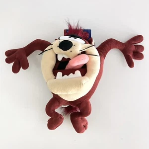 Looney Tunes Tasmanian Devil Taz Plush Soft Toy 30cm Tall Vintage 2000 - Picture 1 of 7