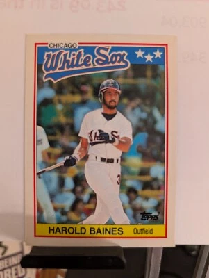 1988 Topps United Kingdom Minis - Harold Baines #1 - Image 1 of 2