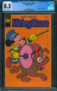 Mickey Mouse #208 (1980) 🌟 CGC 8.5 🌟 Paquetes múltiples solo cómic de Whitman Disney - Imagen 1 de 3