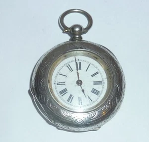 ANTIKE DEMI HUNTER DAMEN TASCHENUHR UM 1900 45,7G - Bild 1 von 9
