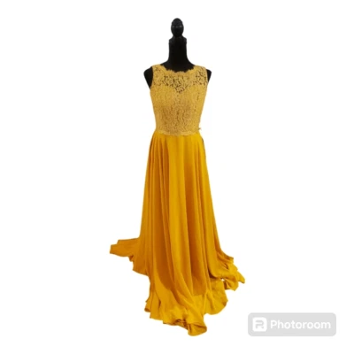 Stacees bridesmail бархатец с кружевом и чистый макси платье новый с Ярлыками - Изображение 1 из 4