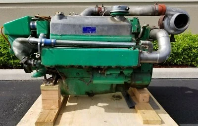 Cummins VT-555-M, Marine Diesel Engine, 270HP - Image 1 of 4