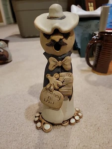  Tami Bier Folk Art Attorney At Law Sculpture Studio Pottery Signed - Picture 1 of 8