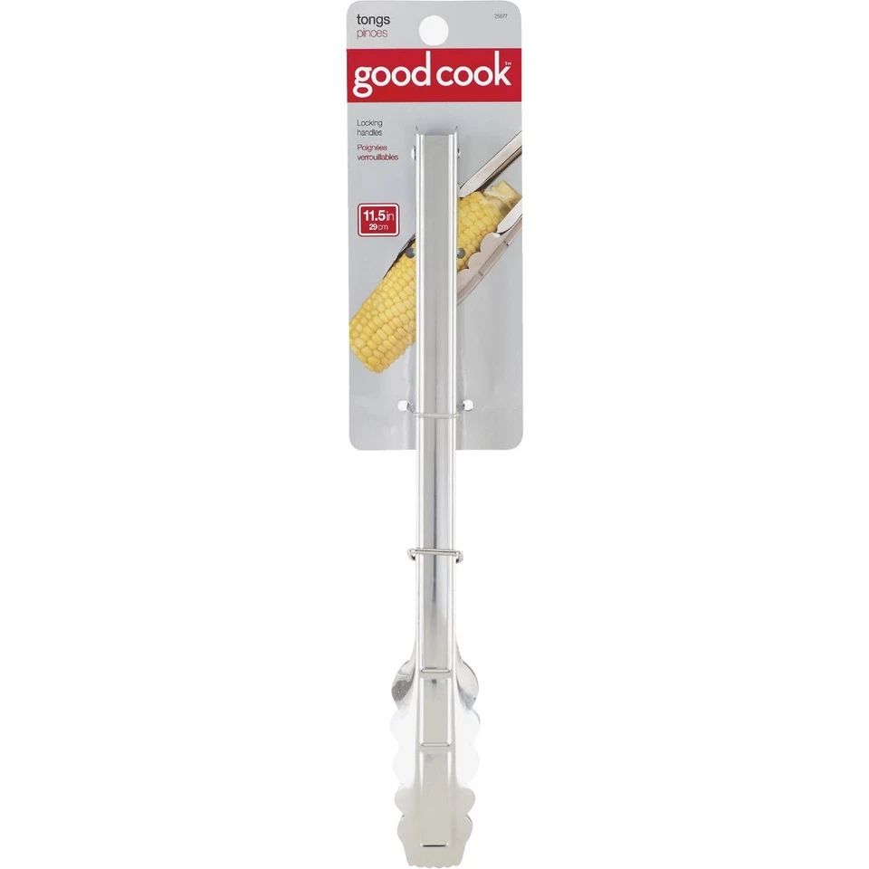 Goodcook 12 In. Spring Action Locking Tongs 25877 Goodcook 25877 076753258777 - Image 1 of 1