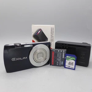 Casio Digital Camera Exilim EX-S200 14.1MP Black Tested - Picture 1 of 8