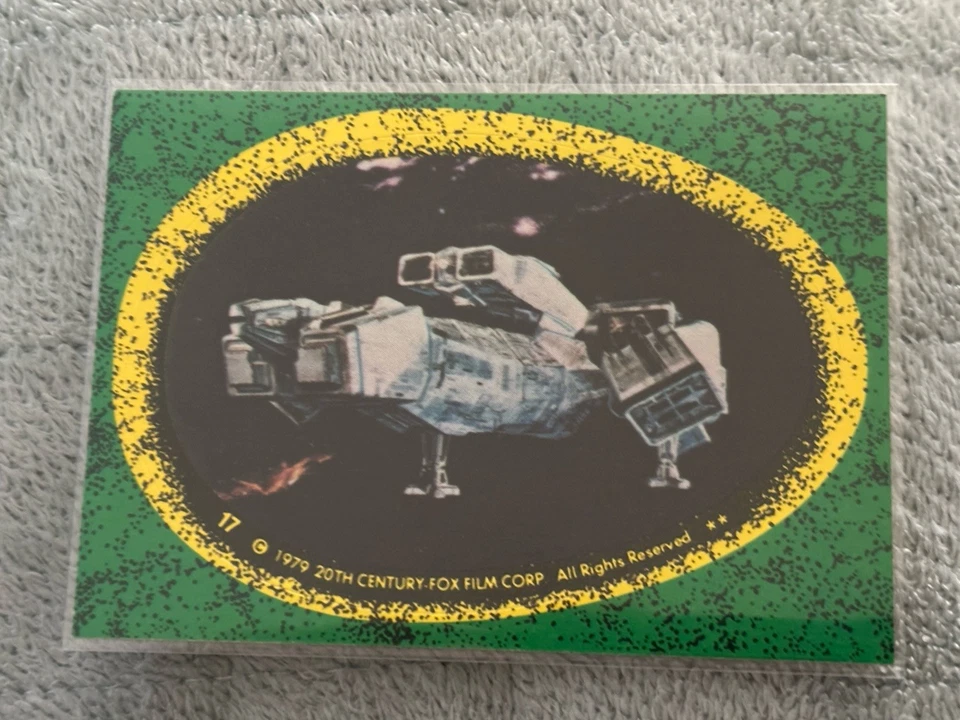 1979 Topps Alien Aliens Movie Sticker #17 Ridley Scott Sigourney Weaver Sci-Fi - Image 1 of 1