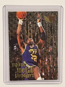 Karl Malone - 1996-97 Fleer Metal - Metal Shredders #141 - Bild 1 von 2