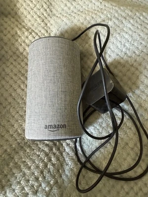 Amazon Alexa 2nd Generation Smart Speaker Echo Black PS73BR Pre Owned - Image 1 of 3