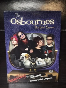 The Osbournes The First Season Uncensored DVD 2-Disc Set Ozzy Osbourne B - Picture 1 of 6