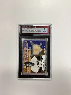 2001 UD #ASH-ROC Роберто Клементе ALL-STAR-HEROES-BAT /1961 KSA 9 - Изображение 1 из 2