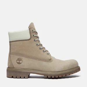 Timberland Hombre Premium 6 Pulgadas Impermeable Bota Gris - Imagen 1 de 9