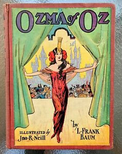 OZMA OF OZ, by L FRANK BAUM 