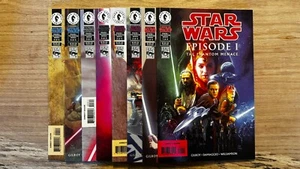 Star Wars Episode 1 Phantom Menace Comic and Photo Covers #1-4 1999 Dark Horse - Picture 1 of 17