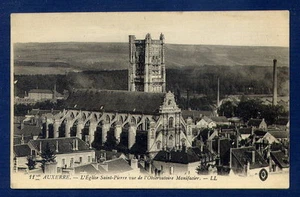 *** Auxerre - L'Eglise Saint-Pierre vue de l'Observatoire Manifacier ** CPA 0316 - Picture 1 of 1