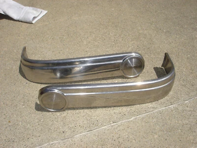 Пара 1954 1955 1956 Cadillac Deville переднее сиденье юбка панель отделка нижний молдинг  - Изображение 1 из 4