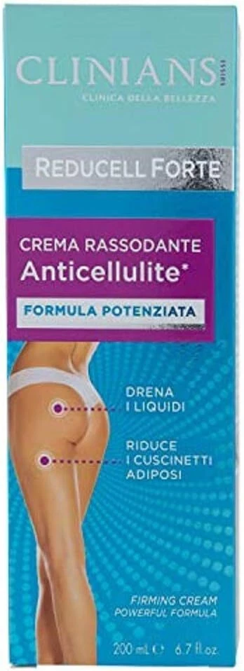 CLINIANS 158170 CREMA CONCENTRATA ANTICELLULITE REDUCELL FORTE 200 ML - Immagine 1 di 1