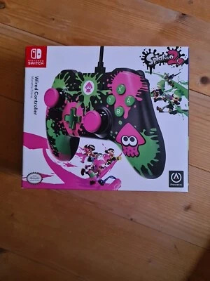 PowerA Wired Controller - Splatoon 2 - Nintendo Switch - Neu & OVP - Bild 1 von 2