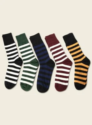 FERROMIL Prison Style Striped Socks Prisoner Socken Old School Heritage Vintage Chopper