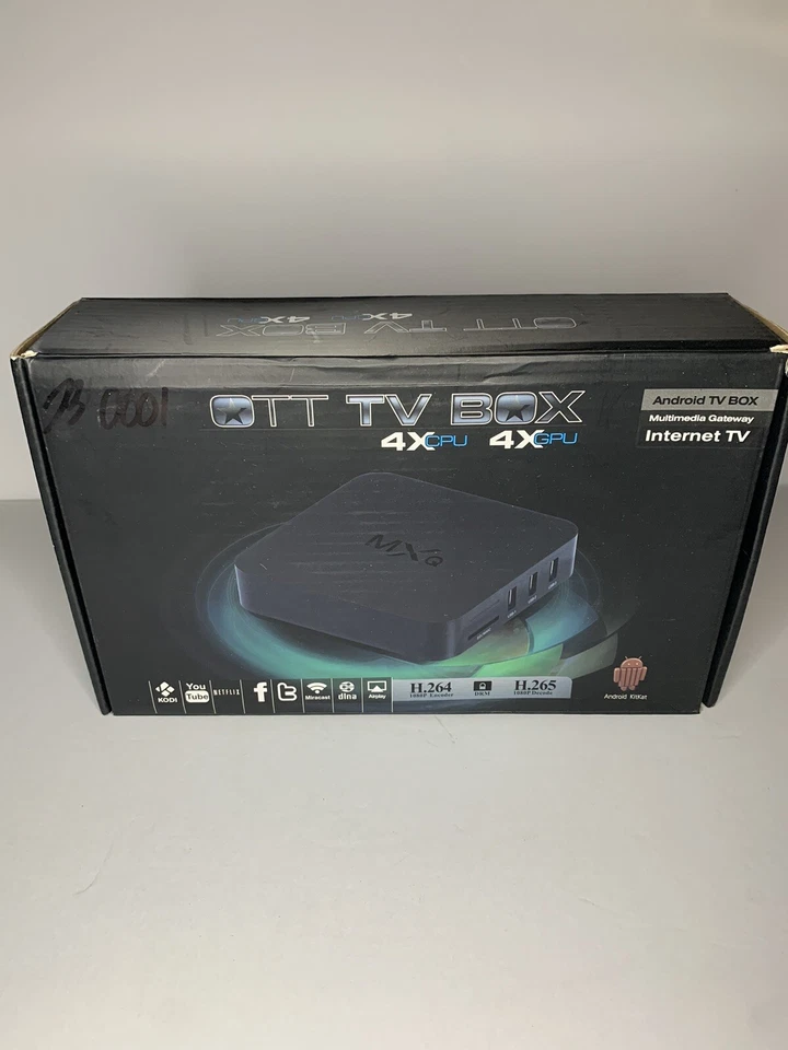 OTT EKB328 RK3288 Quadcore 2GB/8GB 2.4G/5G WiFi Bluetooth Android TV - Image 1 of 4