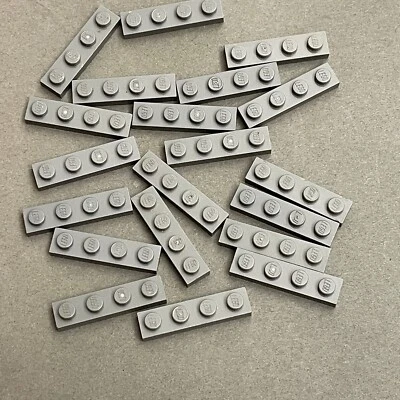 Lego 3710 Dark Gray Replacement Parts Pieces Lot of 20 - Image 1 of 2