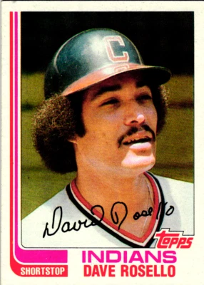1982 Topps - #724 Dave Rosello - Image 1 of 2
