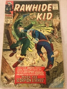 Rawhide Kid #57 MARVEL 1967 When The Scorpion Strikes - Picture 1 of 3