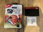 Spy vs Spy - Sega Master System - Boîte avec incrustation imprimée maison pas de manuel