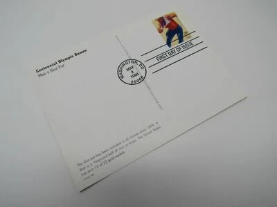 USPS Scott UX248 Vintage 20c Centennial Olympic Games Atlanta First Day of Issue - Image 1 of 4