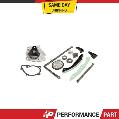 Kit de cadena de distribución bomba de agua para 11-13 Kia Sportage Hyundai Tucson 2,4 L G4KC Foto 1 de 4