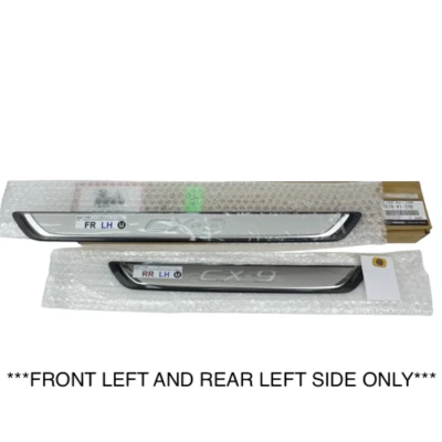 2016 -2023 Mazda CX-9 Front Rear Left Illuminated Door Sill Trim Plate TK78V1370 - Image 1 of 4