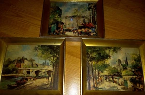 Schöne seltene Pariser Straßenlithographien Francois Claver nummeriert 9,25 x 7,5 Zoll - Bild 1 von 8