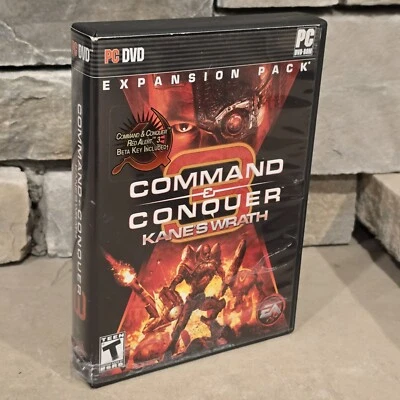 Command & Conquer 3: Kane's Wrath  PC DVD Expansion Pack Used - Image 1 of 4