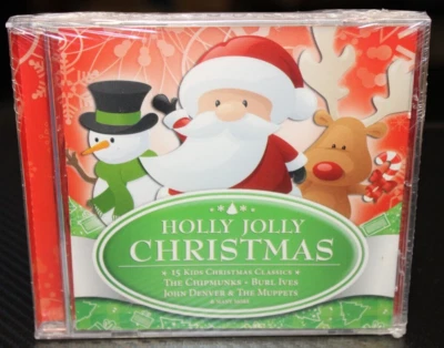Holly Jolly Christmas – Various Artists – Audio CD (2013) – NEW & SEALED! - Imagem 1 de 2