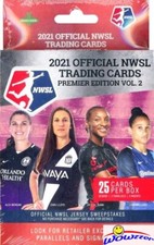 2021 Parkside NWSL Womens Soccer VOL 2 EXCLUSIVE Sealed HANGER Box-Look for AUTO