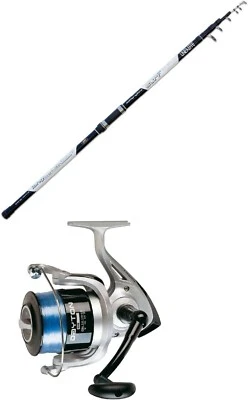 Kit Surf Lineaeffe long beach 4,20 mt 200 gr + mulinello trabucco dayton 6500 - Immagine 1 di 3