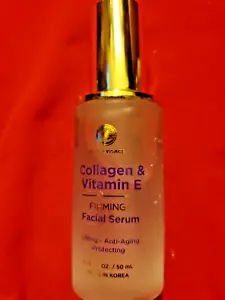 COLLAGEN & VITAMIN E FIRMING ANTI-AGING FACIAL SERUM PROTECTS & MOISTURIZES - Picture 1 of 4