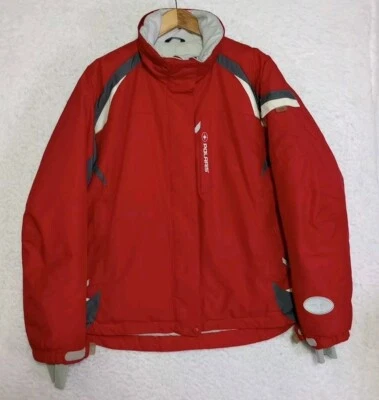 Pure Polaris Women's Loft Jacket Snowmobile Jacket Red Size Medium *Read Descpt* - Image 1 of 4