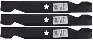 3 lame per rasaerba Rotary® 6196 per ponte AYP® Craftsman® Husqvarna® Poulan® 50" - Foto 1 di 6