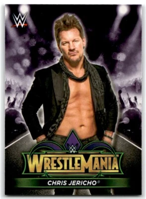 2018 Topps WWE Wrestlemania 34 Roster Chris Jericho #10 - Image 1 of 2