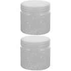  2 Bottles Thermoplastic Crystal Clay Resin Child Melting Bead
