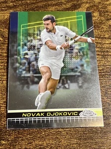 Tenis cromado NOVAK DJOKOVIC 2024 Topps #1 - Imagen 1 de 2