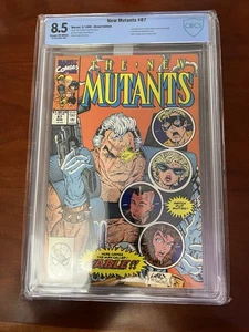 The New Mutants #87 CBCS 8.5( 1990) Rob Liefeld & Todd McFarlane Cover - Picture 1 of 16