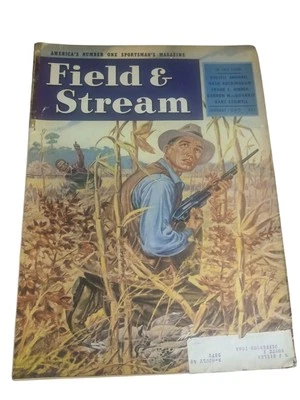 Field & Stream January 1947 Issue Cover Painting By Fred F. McCaleb - Image 1 of 4